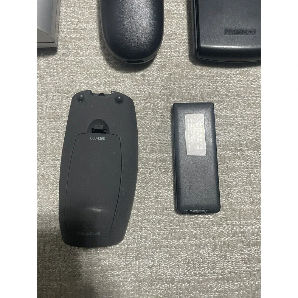 Lot of 7 Remote Control UNTESTED Samsung Sharp Mitsubishi DVD